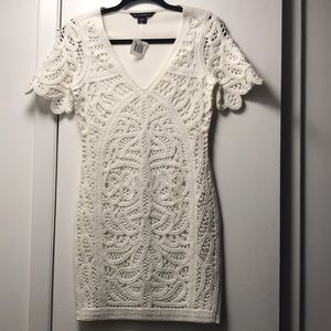 Little knit white dress French Connection